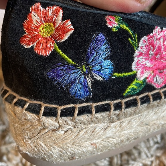 NIB Johnny Was Garden Leopard Espadrilles - Picture 9 of 11